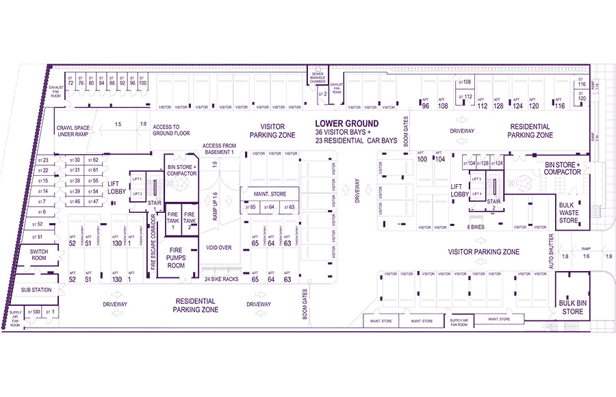 Lower Ground Floor Floorplan